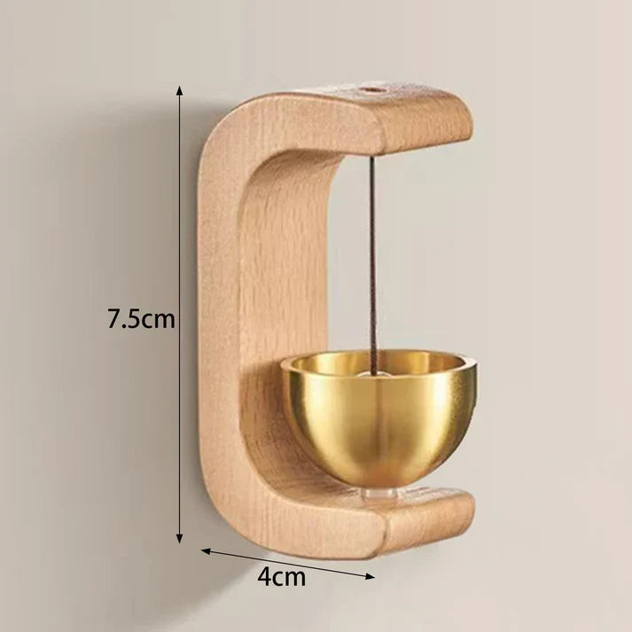 Wooden Door Bell