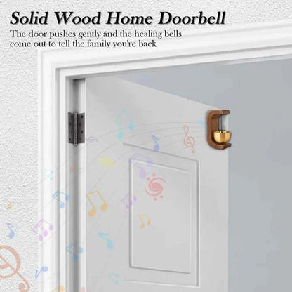 Wooden Door Bell